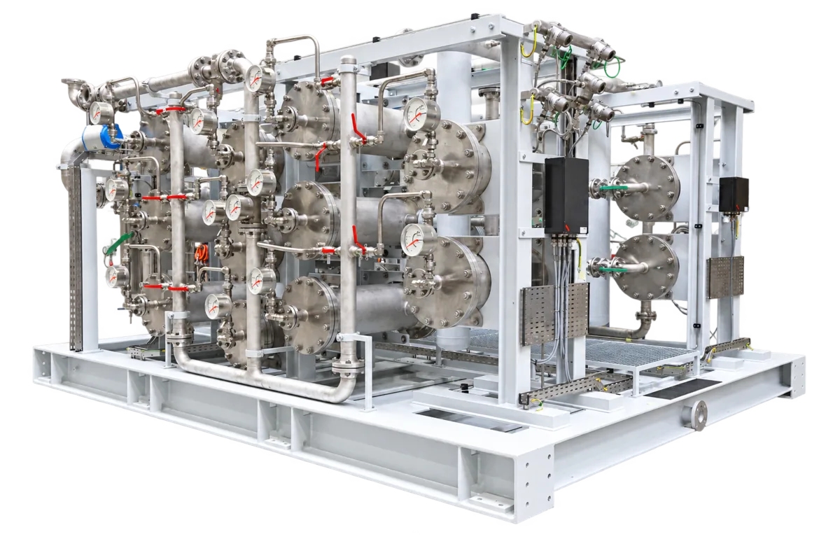 COt(w)oGO membrane CO₂ removal system